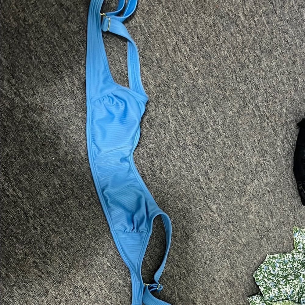 Blue One-Piece Swimsuit